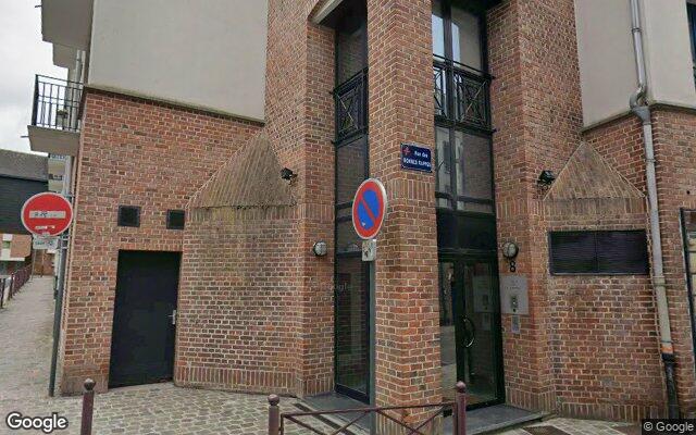 Façade : 8 rue des Bonnes Rappes, Lille